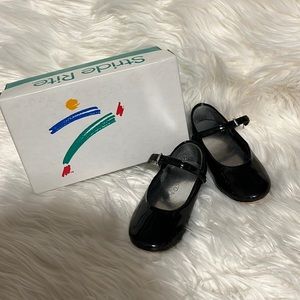 Stride Rite Black Patent Leather Shoes